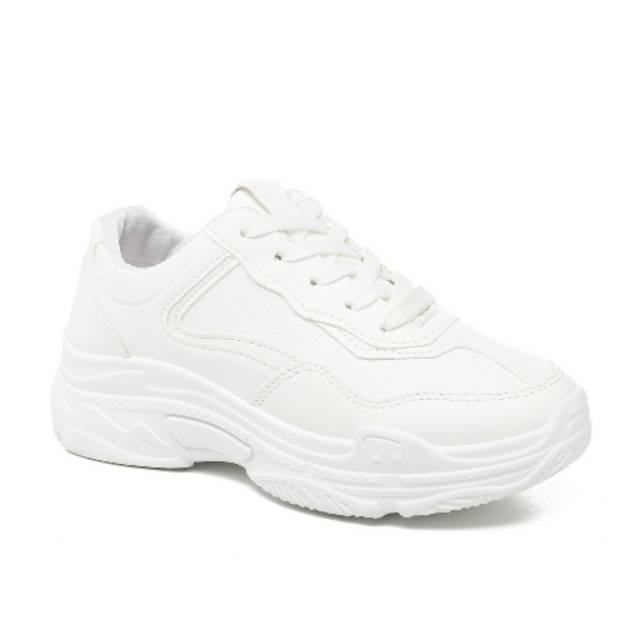 PAVILION PVN Sepatu Sneakers Wanita Korea Casual Sport Putih