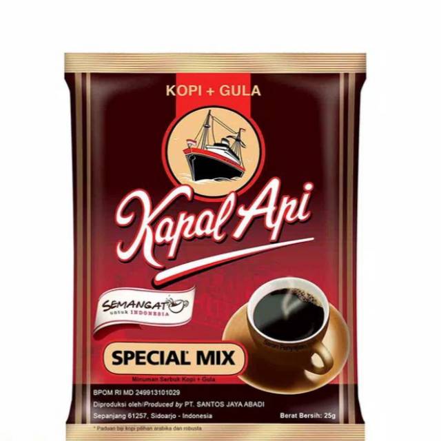 

Kopi Kapal Api Special Mix isi 10 sachet