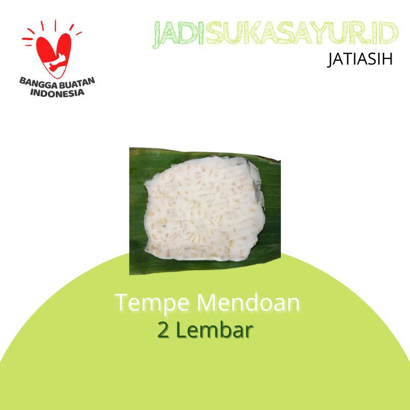 

Tempe Mendoan Mentah Isi 3 Lembar - Tempe Segar Bekasi