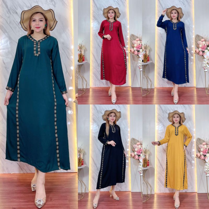 gamis Naomi*Terviral*best seller*terbaru 2023*busui