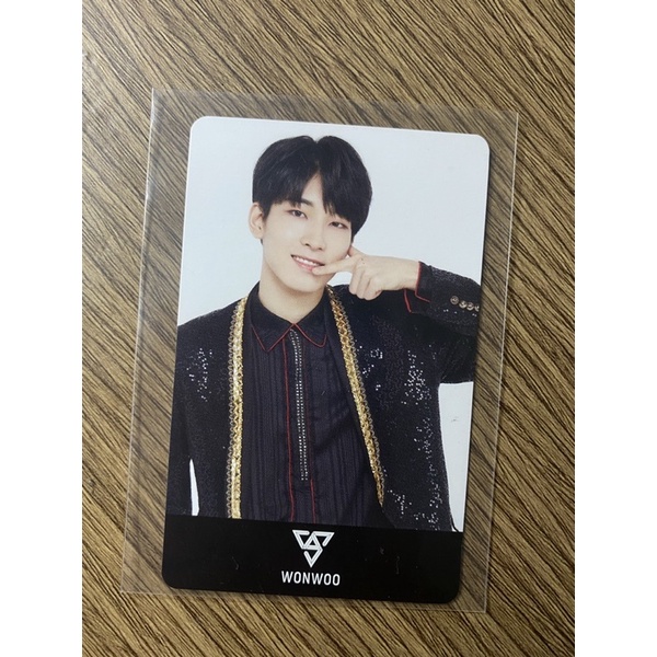 SEVENTEEN WONWOO PHOTOCARD PC MOSHI CARD IDEAL CUT IC