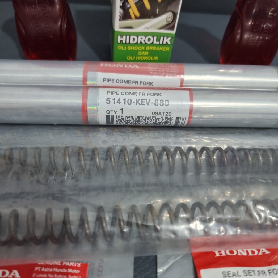Paket L As Shock Sok Depan Honda Supra X Fit 100 Lama Old KEV