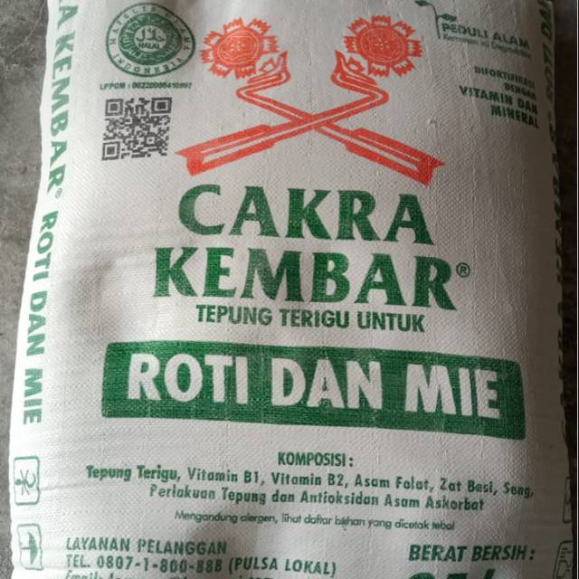 

Terigu Cakra Kembar 25kg