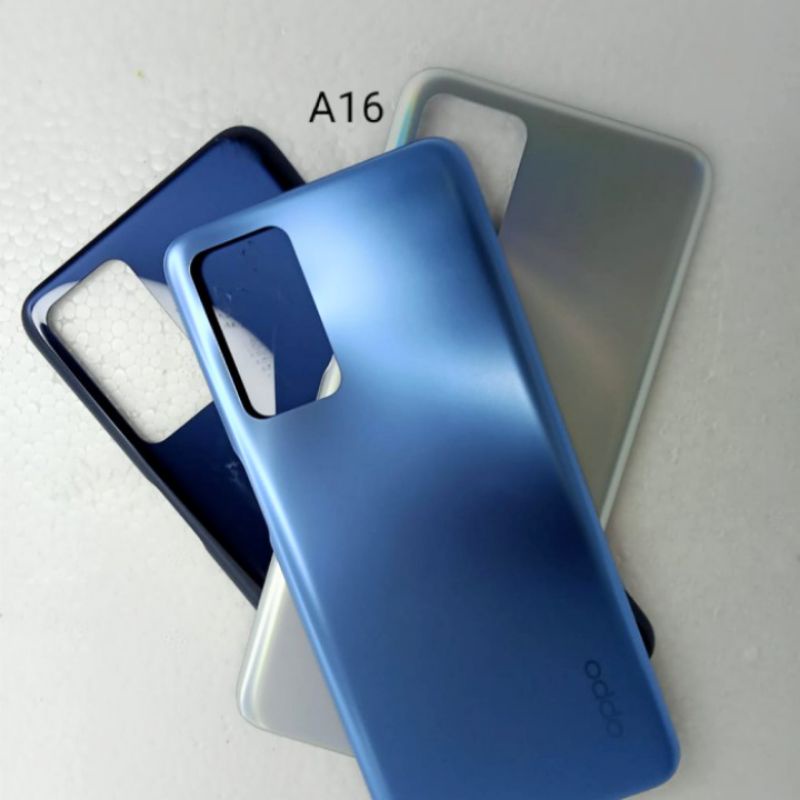 Backdoor Backdor Backover BC Back Casing Kesing Housing Tutup Belakang Baterai Oppo A16 | A 16 Original