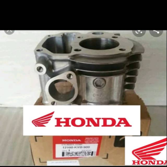 12100-KVB-900 Cylinder block vario 110 karbu ori Honda