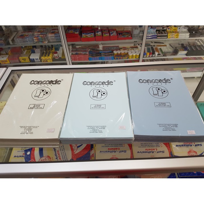 

Unik KERTAS CONCORDE A4 220GR Limited