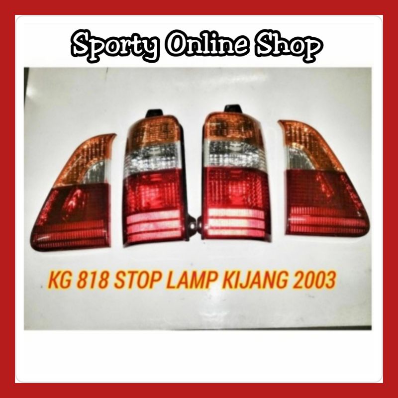 Lampu Stop Kijang Model 2002-2003 Model Standart