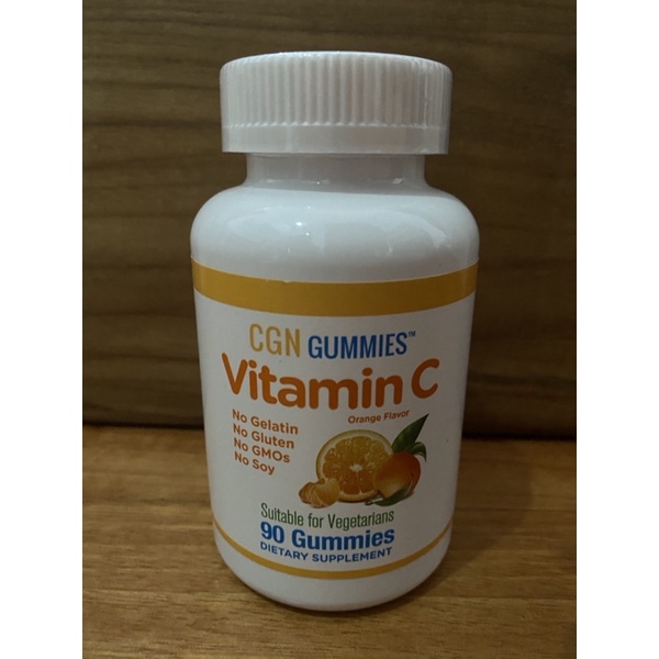 California Gold Nutrition CGN Gummies Vitamin C 90 Gummies
