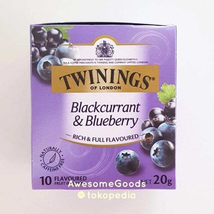 

[COD] Twinings Blackcurrant & Blueberry 10 Tea Bags [COD]