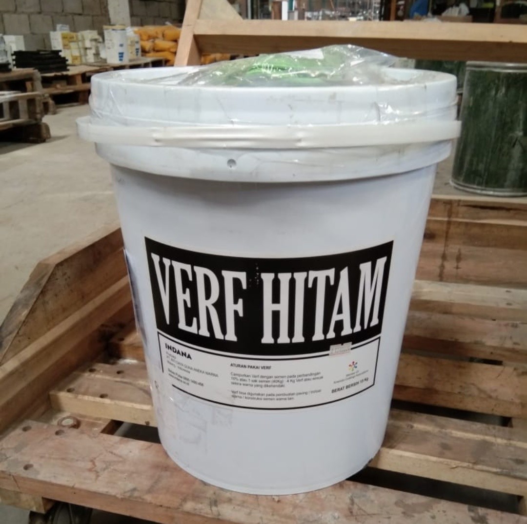 Verf Pewarna Semen Hitam 15 Kg