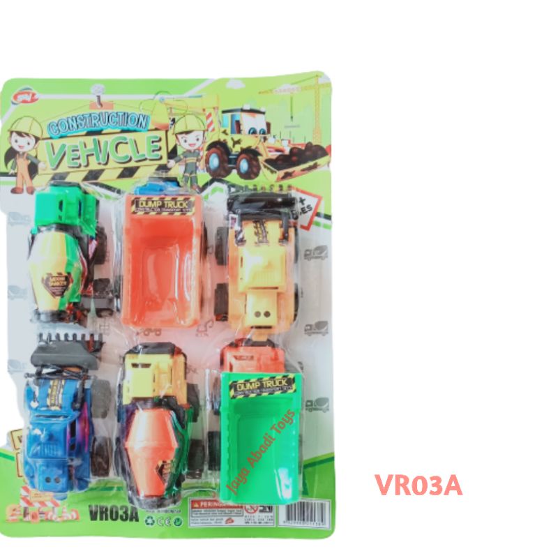 Mainan Mobil Construksi isi 6 VR03A