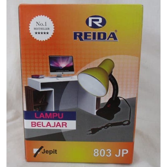 Lampu Jepit Belajar REIDA 803 / Desk Lamp PLC LED