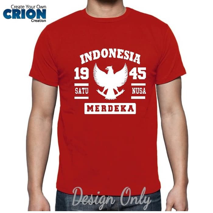 kaos Indonesia merdeka 1945 by crion