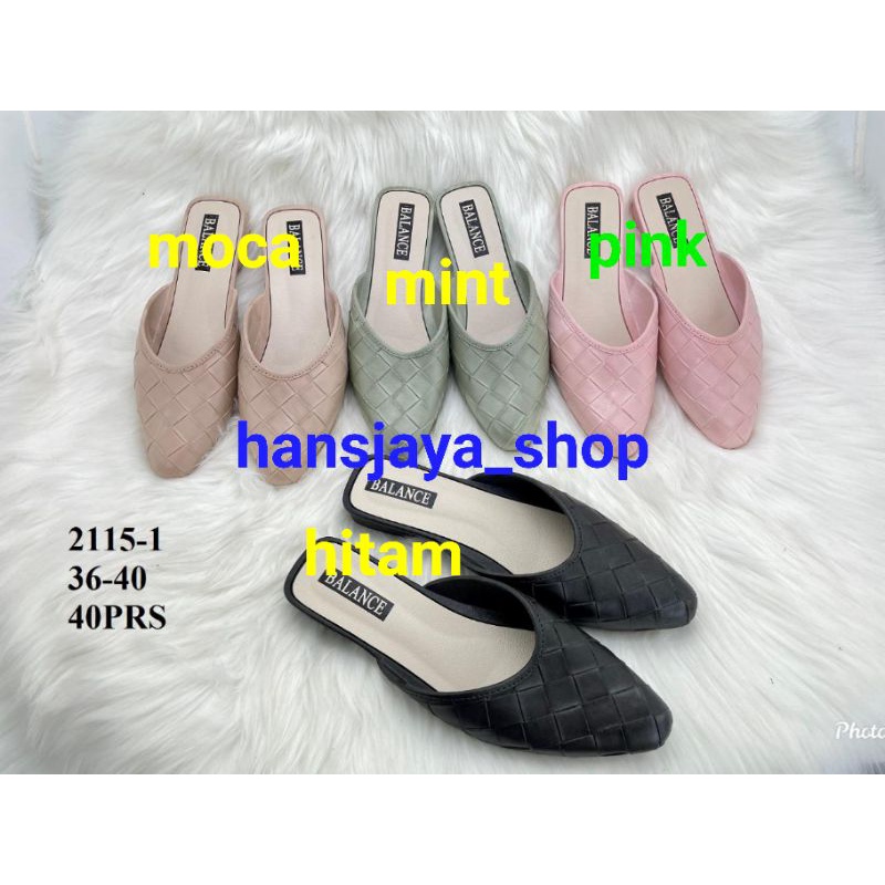 Sandal Bestong Selop Balance 2115 | Sandal Wanita | Sandal Murah | Perempuan