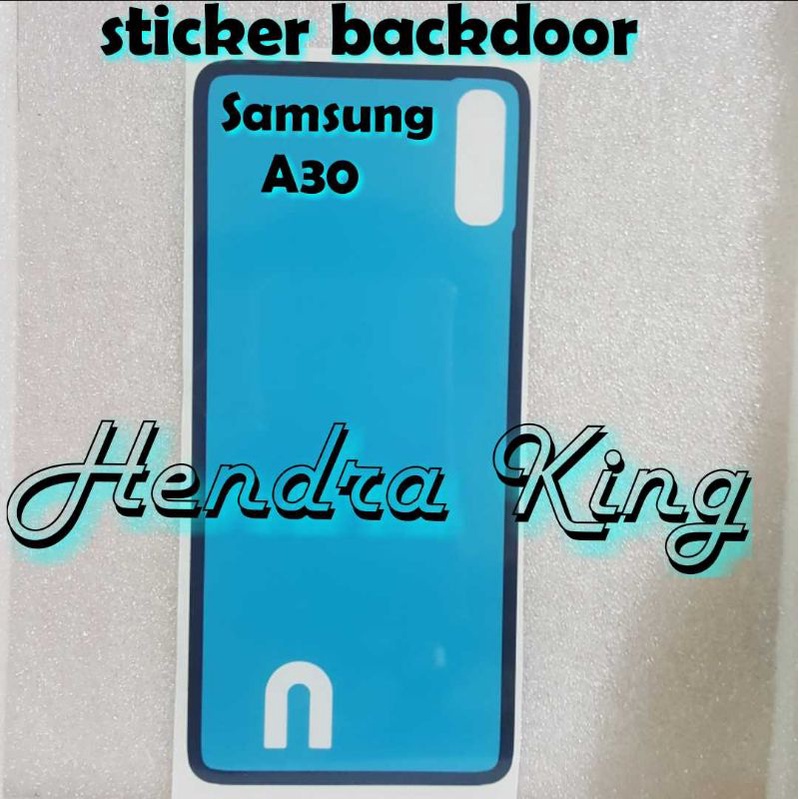 

Stiker lem perekat samsung A30 / lem tutup belakang