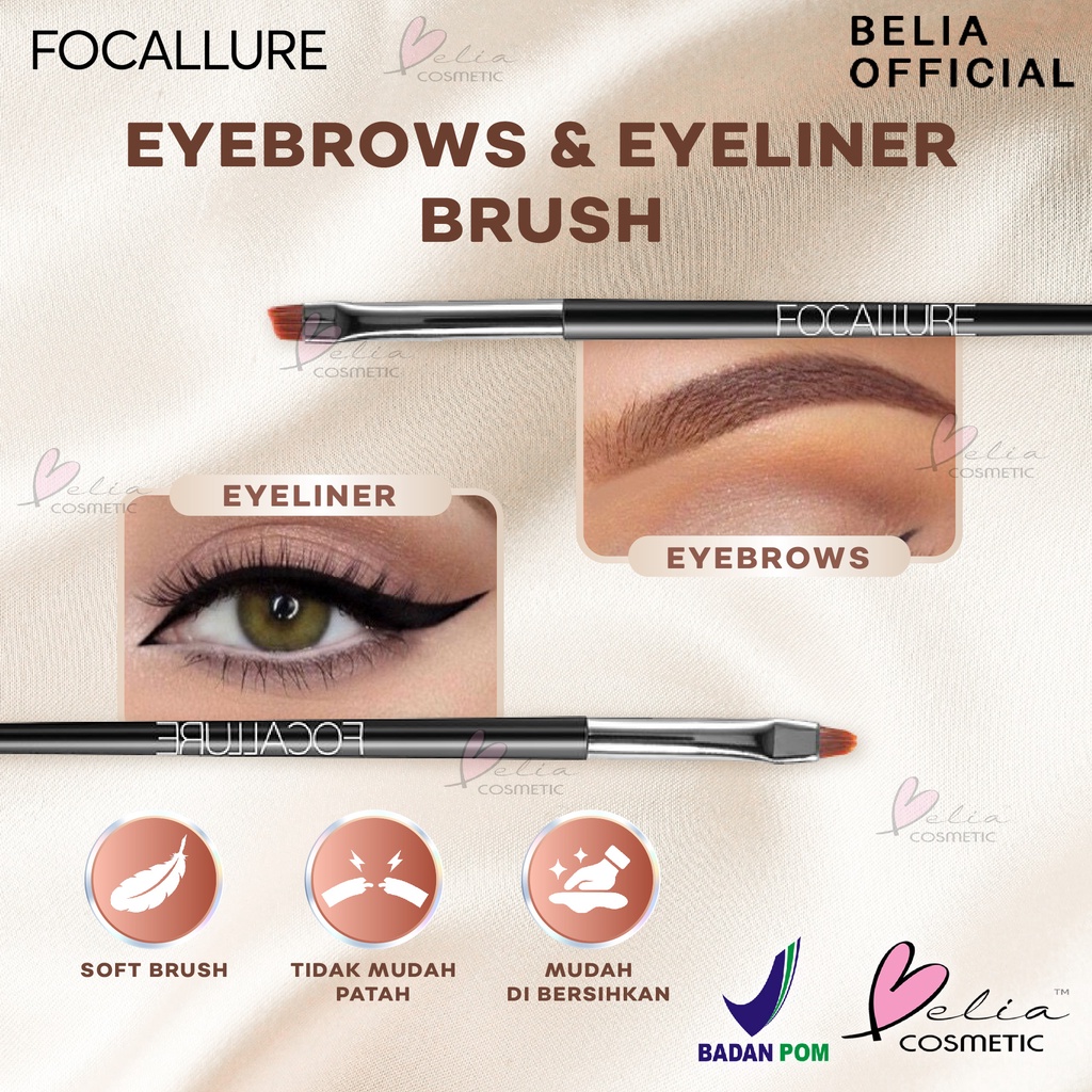 ❤ BELIA ❤ FOCALLURE Eyebrow Brush | Eyeliner Brush 1 pcs | FA73 professional brush