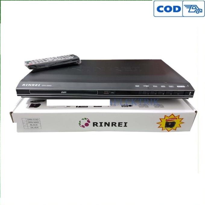 Rinrei Dvd Player DRN-566 body besi optik samsung