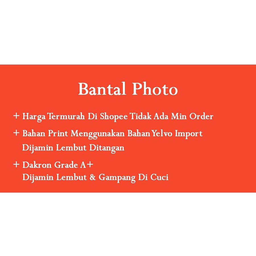 Bantal Foto Uk 30x30 Harga Grosir Printing Bahan Yelvo Import Shopee Indonesia