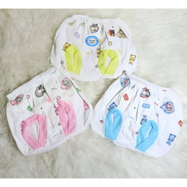 6pcs Celana Pop Bayi Lucky | Celana Pendek Bayi | Celana Lucky Baby | Open Sorex Grosir 6pcs