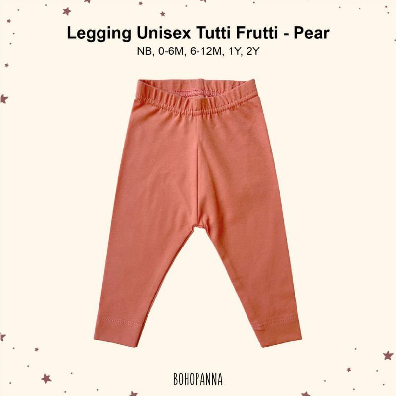 Bohopanna Legging Ruffle Tutti Fruitti // Celana Panjang Anak Ruffle