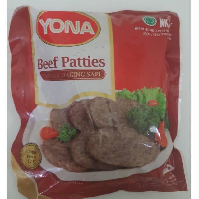 

Beef patties 500gr YONA