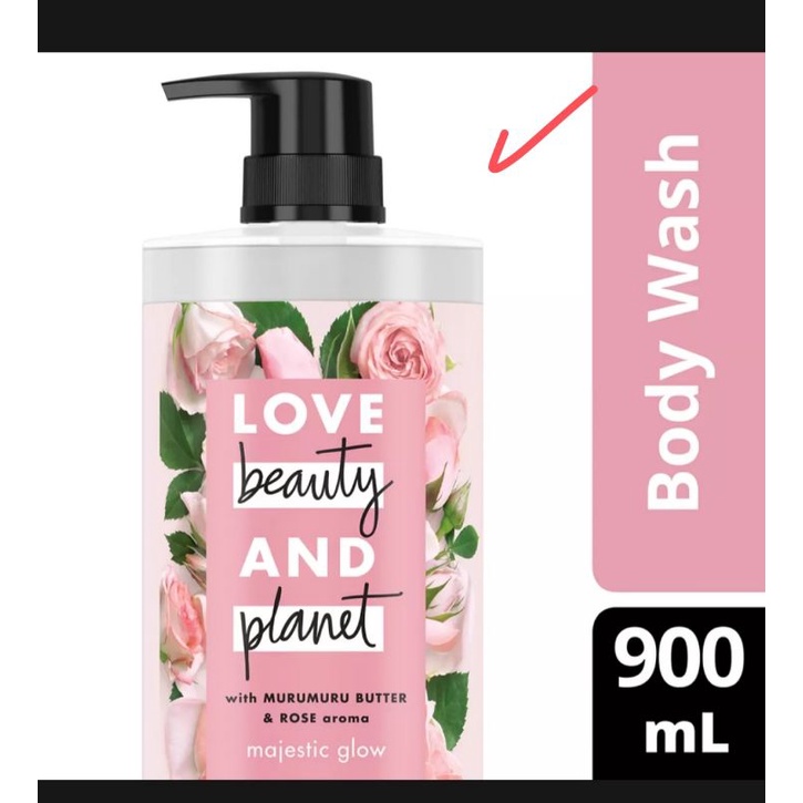 love beauty &amp; planet sabun body wash 900ml