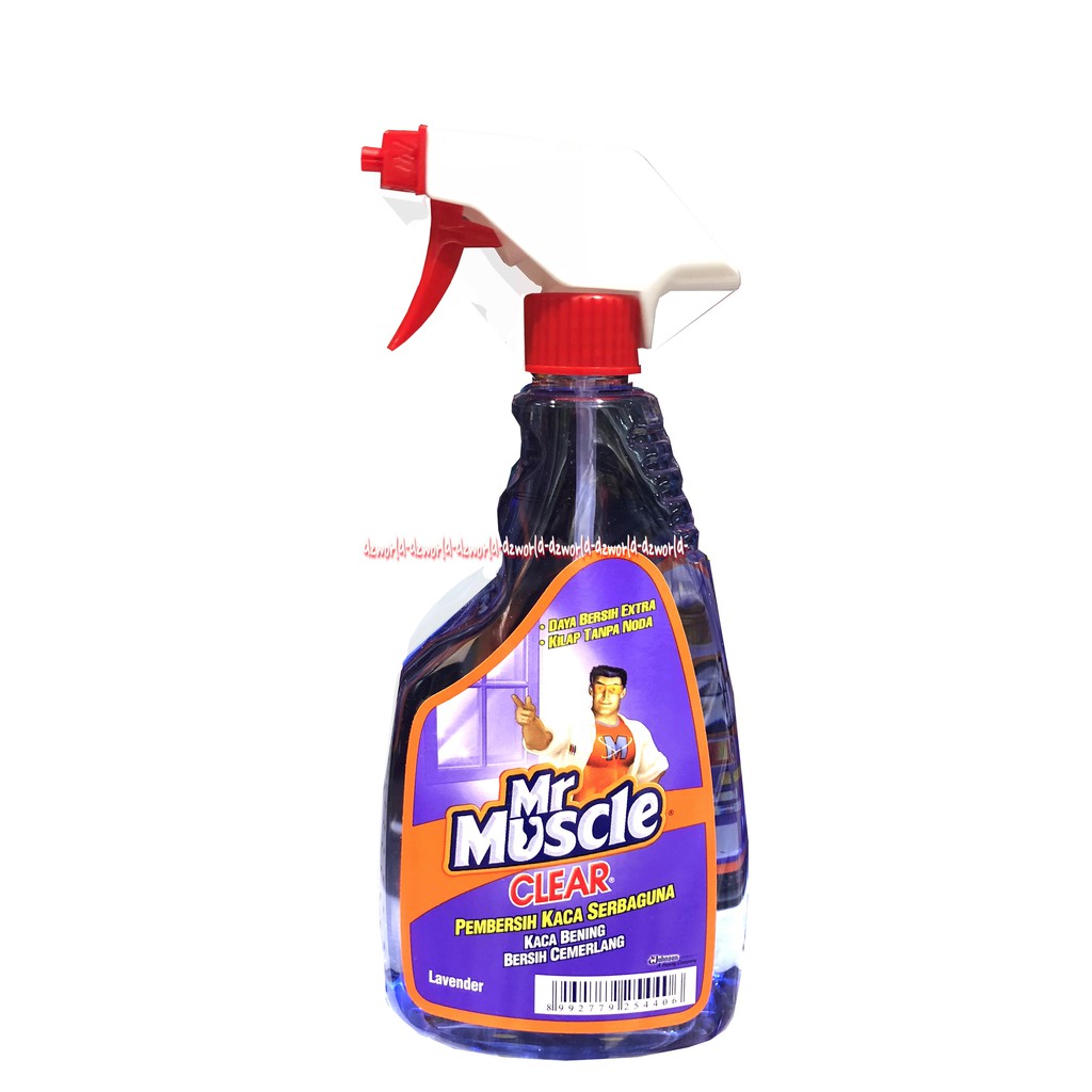 Mr Muscle Clear Pembersih Kaca Serbaguna Spray Botol 500ml