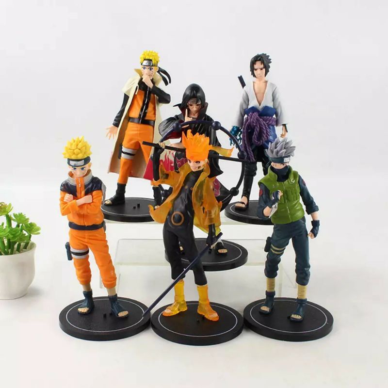 (BISA COD)ACTION FIGURE NARUTO RIKUDO KAKASHI ITACHI SASUKE