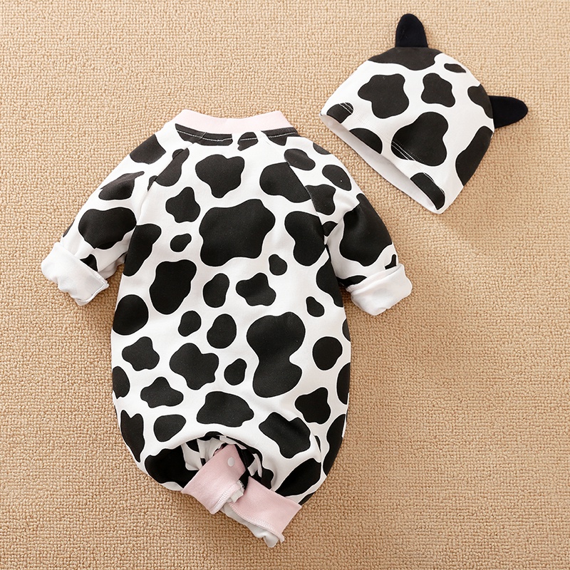 [COD] Jumper bayi perempuan motif sapi / baju bayi perempuan lucu karakter/Babylovanta