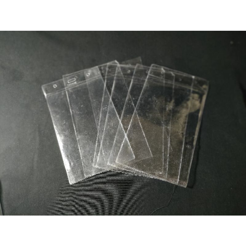 

plastik id card holder / lanyard 110x170mm / name tag pameran