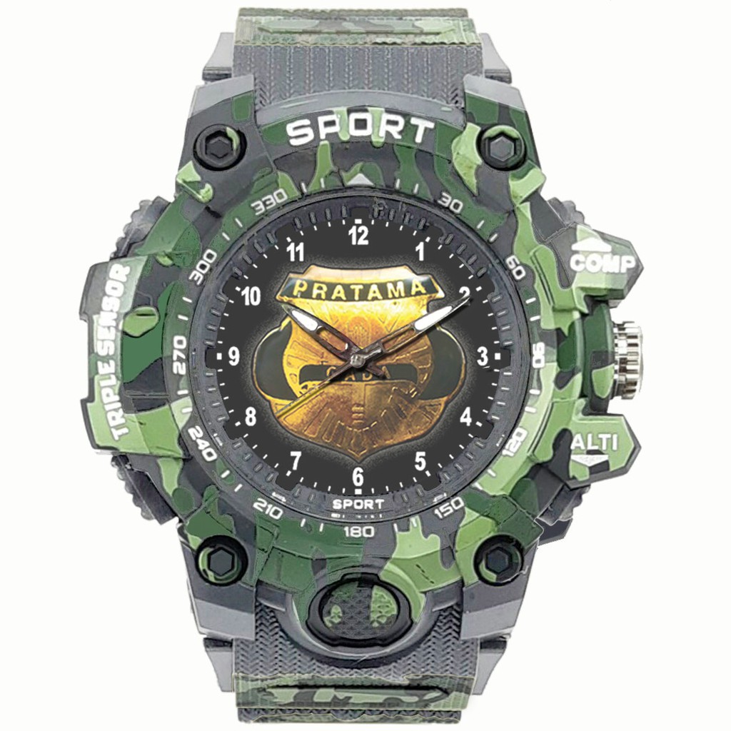 (EXCLUSIVE) JAM TANGAN GADA PRATAMA -SECURITY ARMY ABU ABU 2