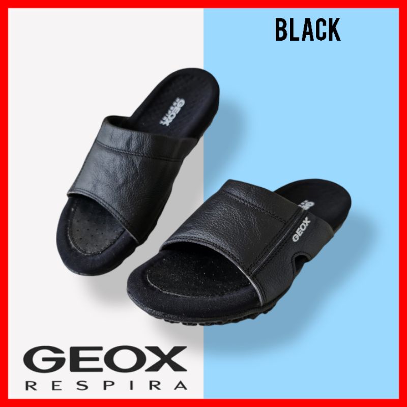 SANDAL PRIA KULIT ASLI / SANDAL SELOP COWOK FORMAL / SENDAL SLIDE FLAT LAKI-LAKI PROMO TERMURAH