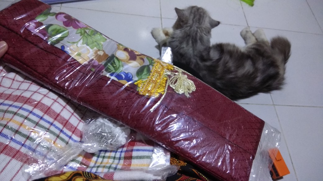 Serbet Kain / Kain Lap/ Lap Piring Cap Daun Besar