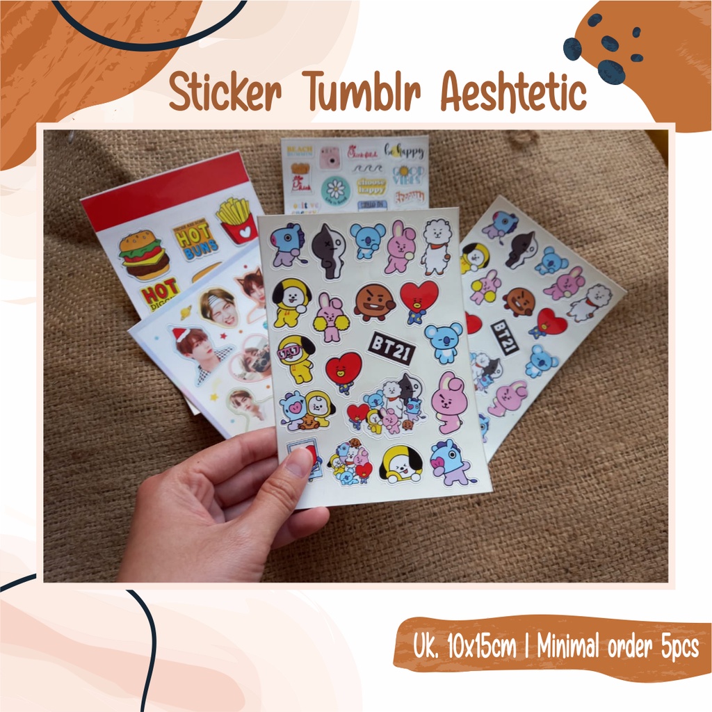 

STIKER TUMBLR VSCO STIKER PACK AESTHETIC