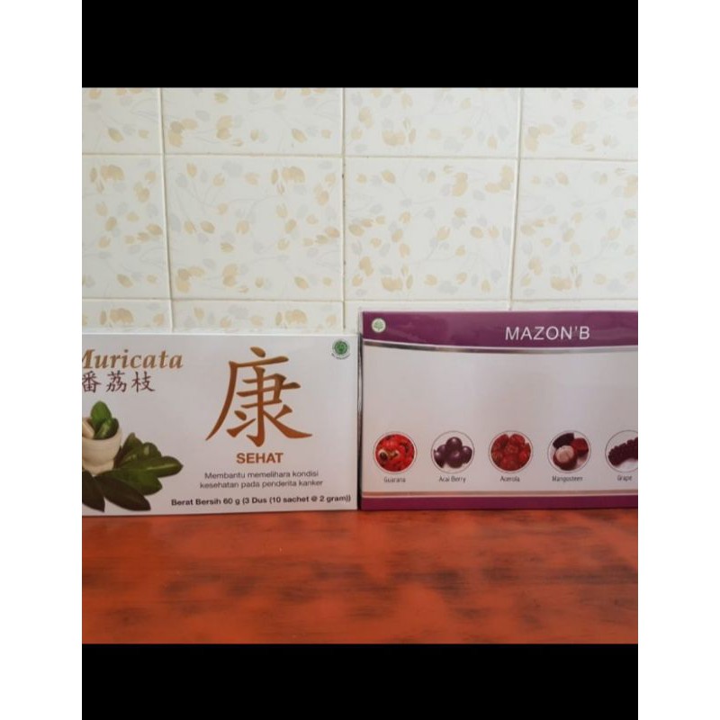 paket hemat K muricata & MAZON B (Amazon berries)