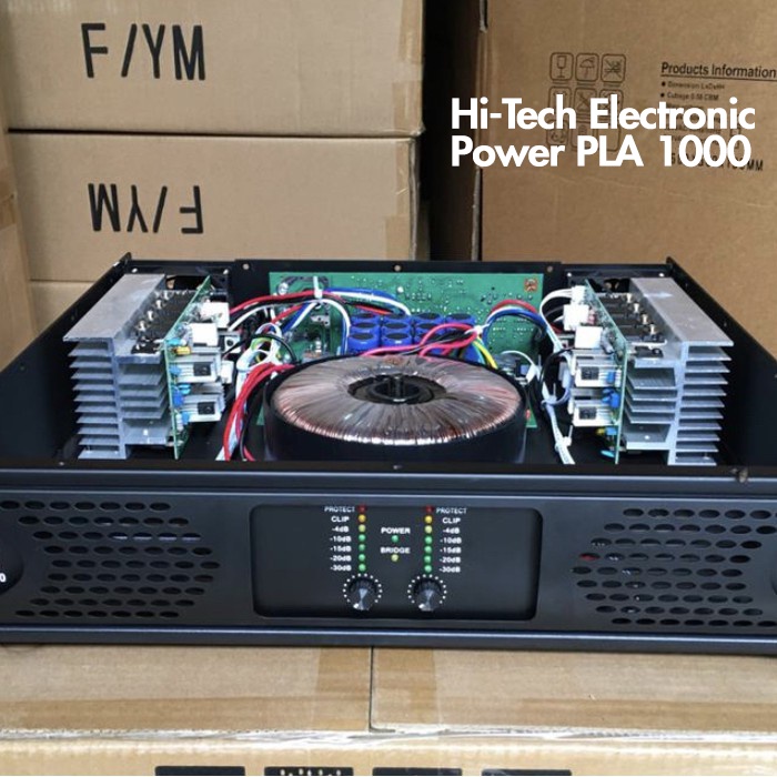 Power Amplifier Pasline Pla 1000 / 2 Channal Original Garnsi 2 Tahun