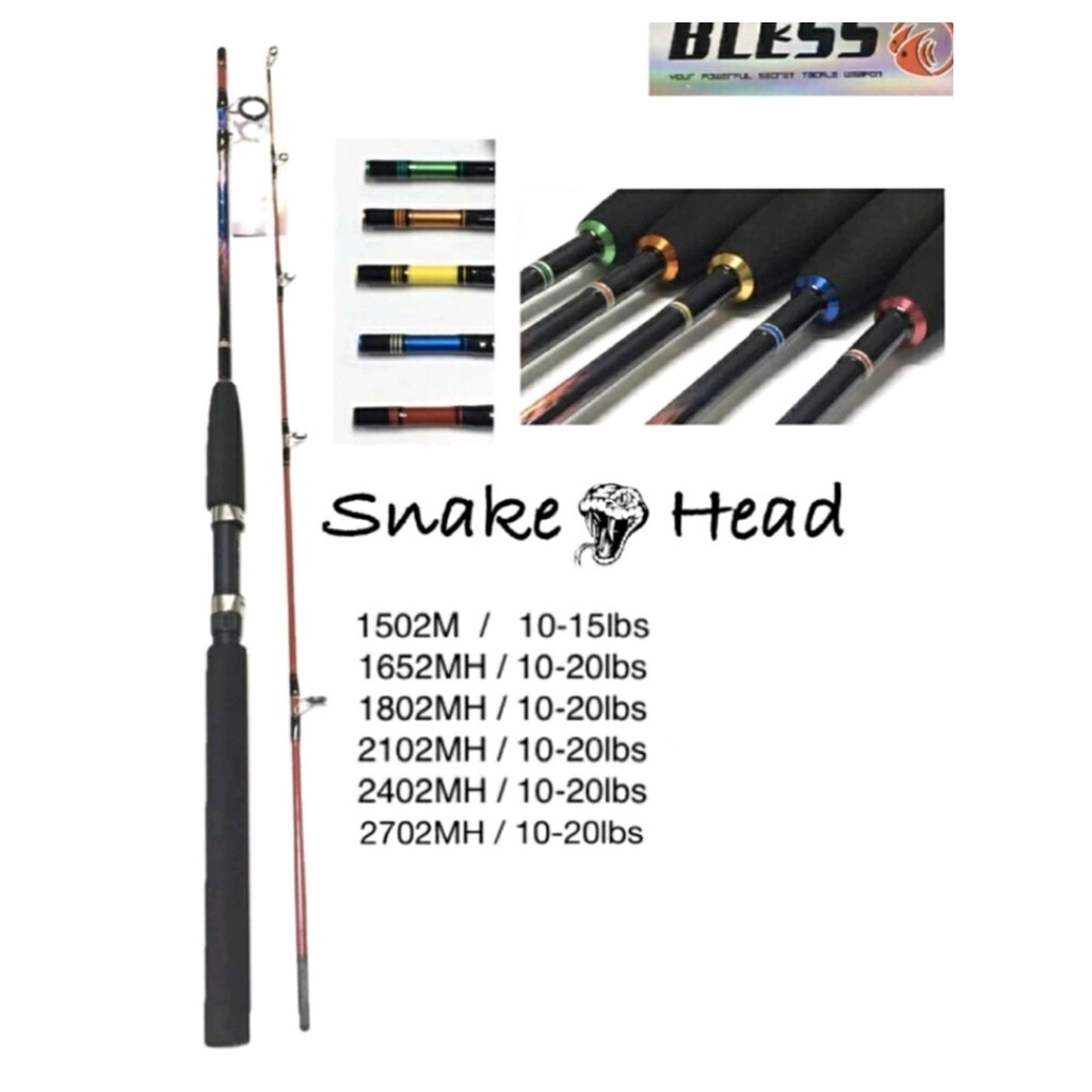 Joran Pancing Bless Snake Head 180 210
