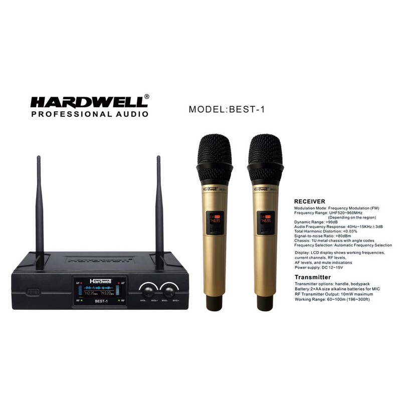 mic hardwell best 1 wireless handle original