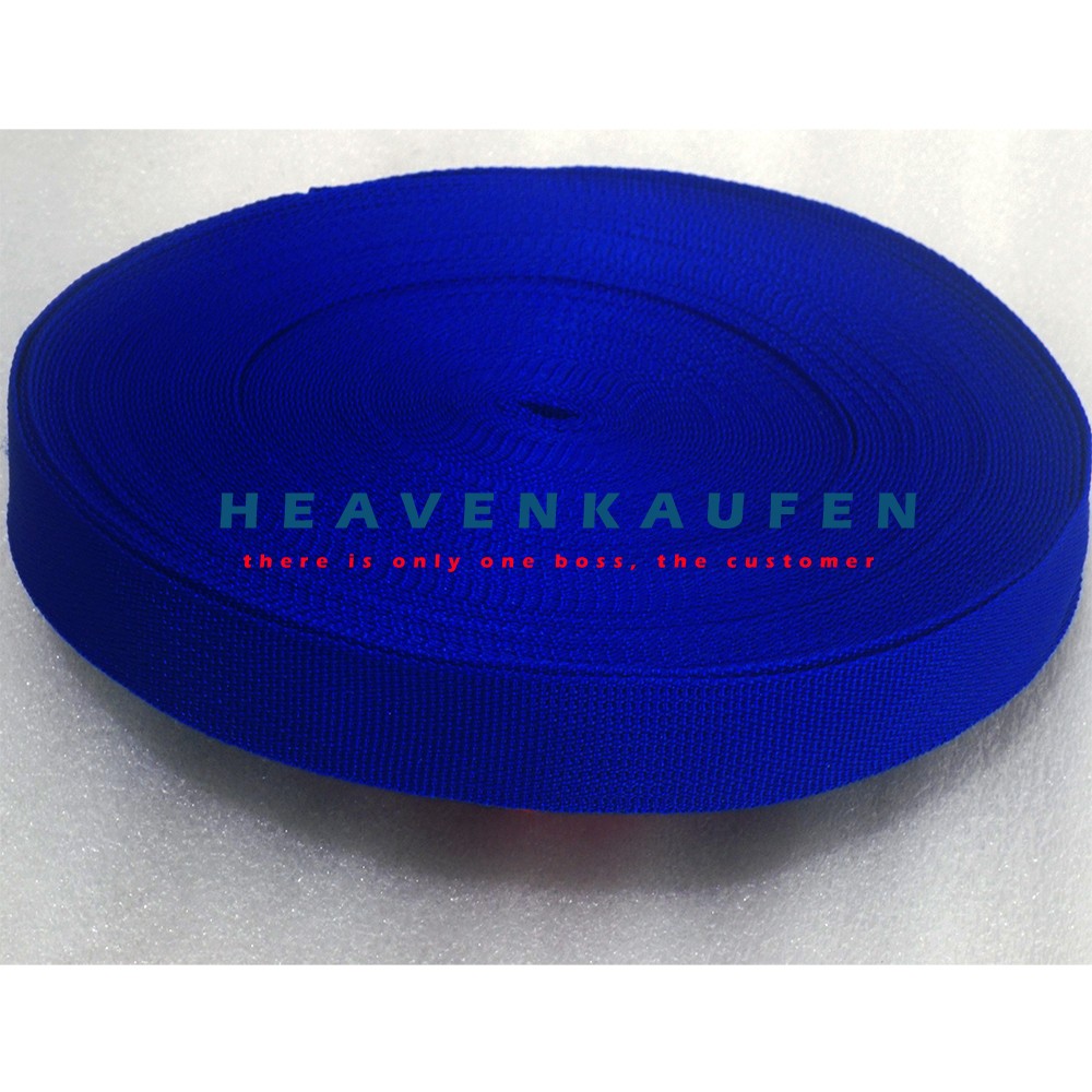 Tali Webbing Warna Biru 2,5 cm