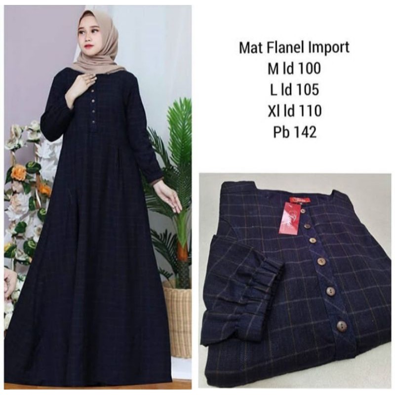 gamis flanel import|gamis import|gamis casual