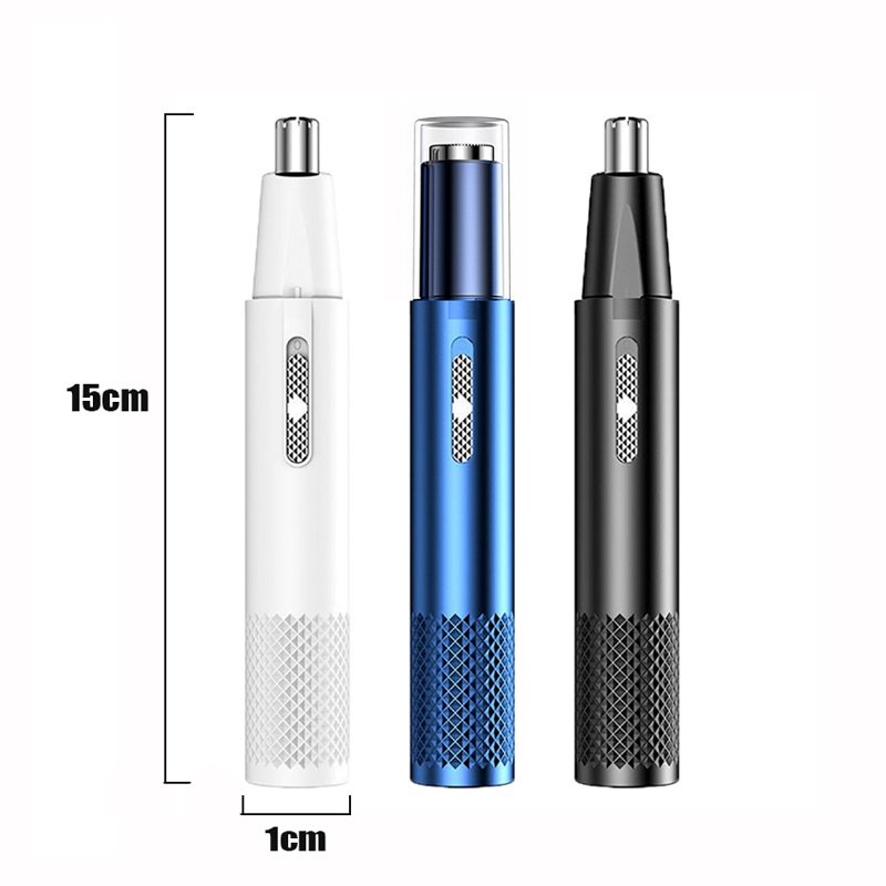 Alat Cukur Bulu Hidung / Jenggot Elektrik Mini Portable USB Rechargeable Bisa Dicuci