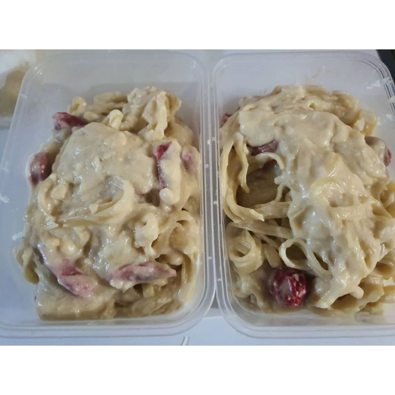 

Fetucini Carbonara