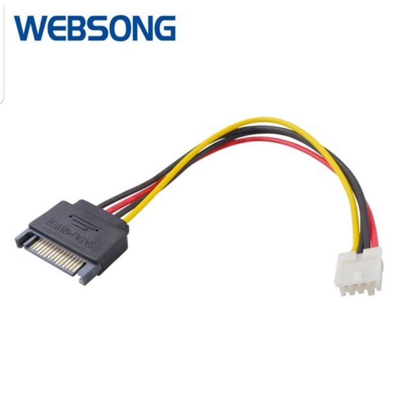 Kabel Power SATA to 4pin Floppy High Quality Websong