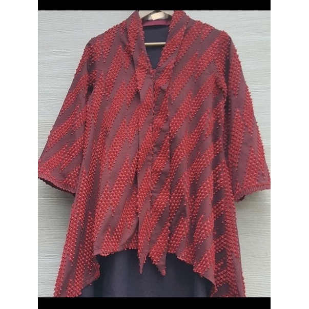 KEBAYA TENUN BULU ORIGINAL VISCOSE PREMIUM