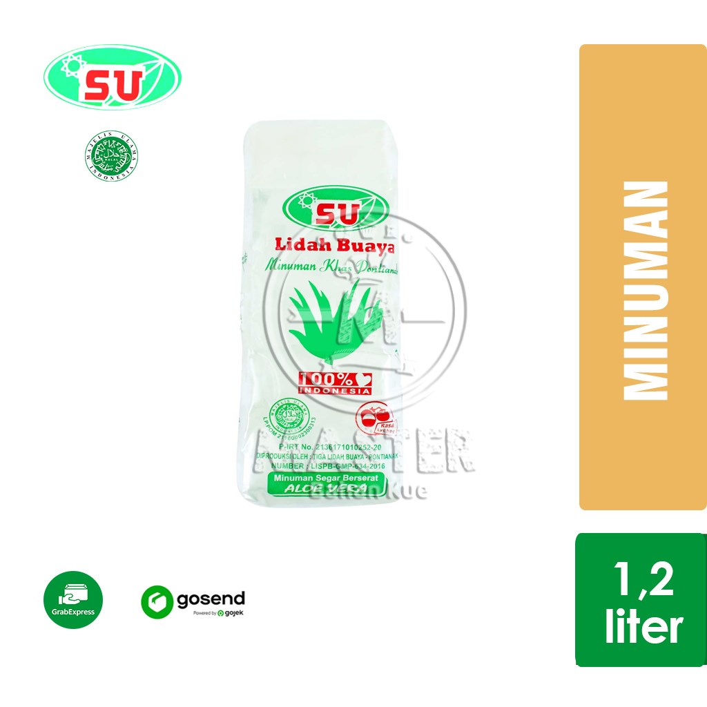 

Minuman Lidah Buaya SU / Aloe Vera Drink 1,2 Liter [KHUSUS INSTANT]