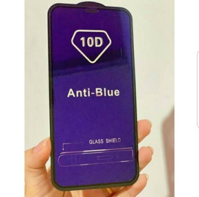 Tempered Glass Antiblue Light Full Cover Realme C11 C12 C15 C3 C2 C1 8 7 7i 6 5 5i 5S 3 2 Pro X XT