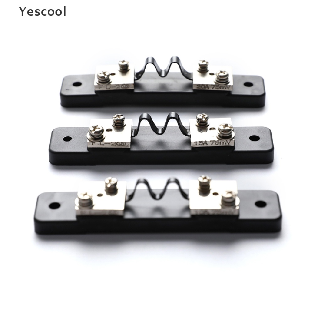 Yescool Resistor Arus DC 75mV FL-2 Untuk Ammeter Analog Meter Digital