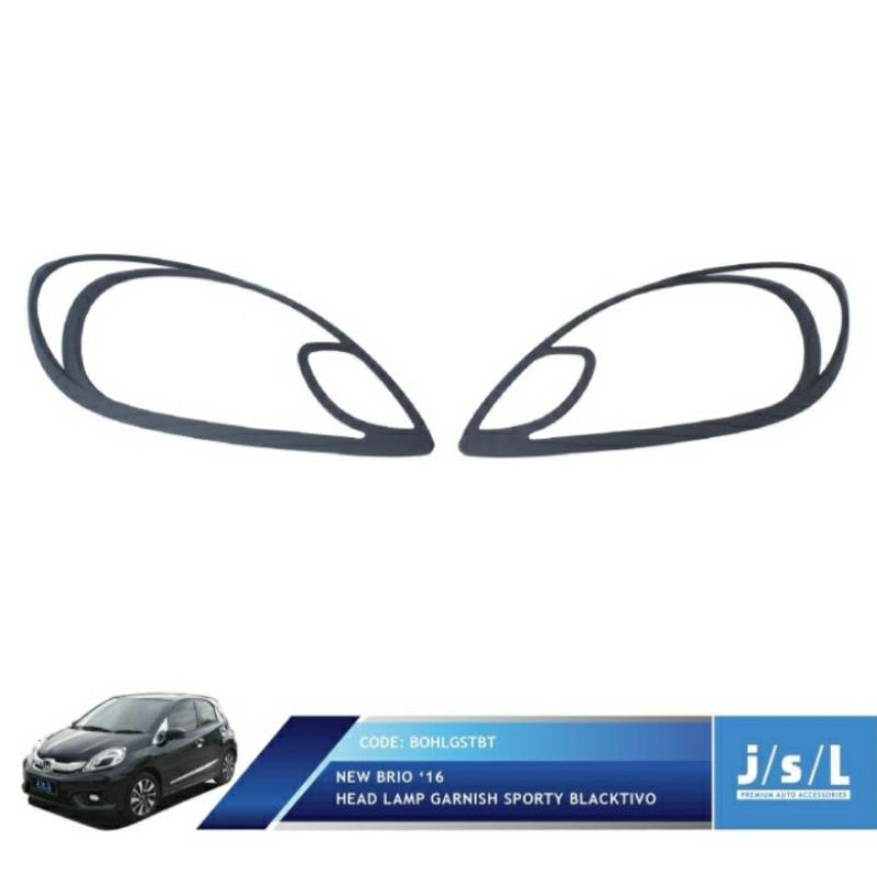 Garnish Depan New Brio Head Lamp Garnish Blacktivo