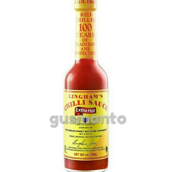 

SAUCE CABE LINGHAM'S LINGHAMS HOT CHILI 280ML