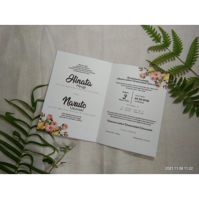 

undangan custom asik & unik